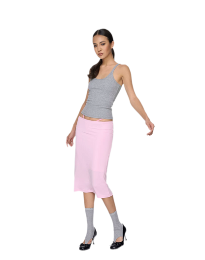 Fishtail Midi Skirt