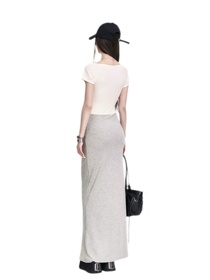 Sweetheart Ruched Maxi Dress