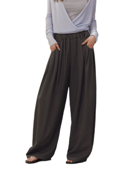 Drawstring Bubble Pants