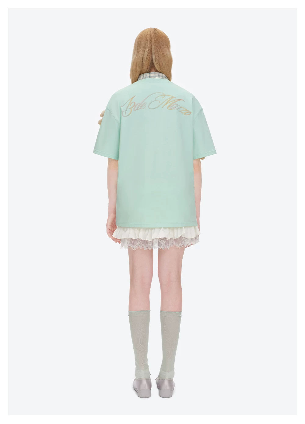 Bear Hug Star Print T-shirt