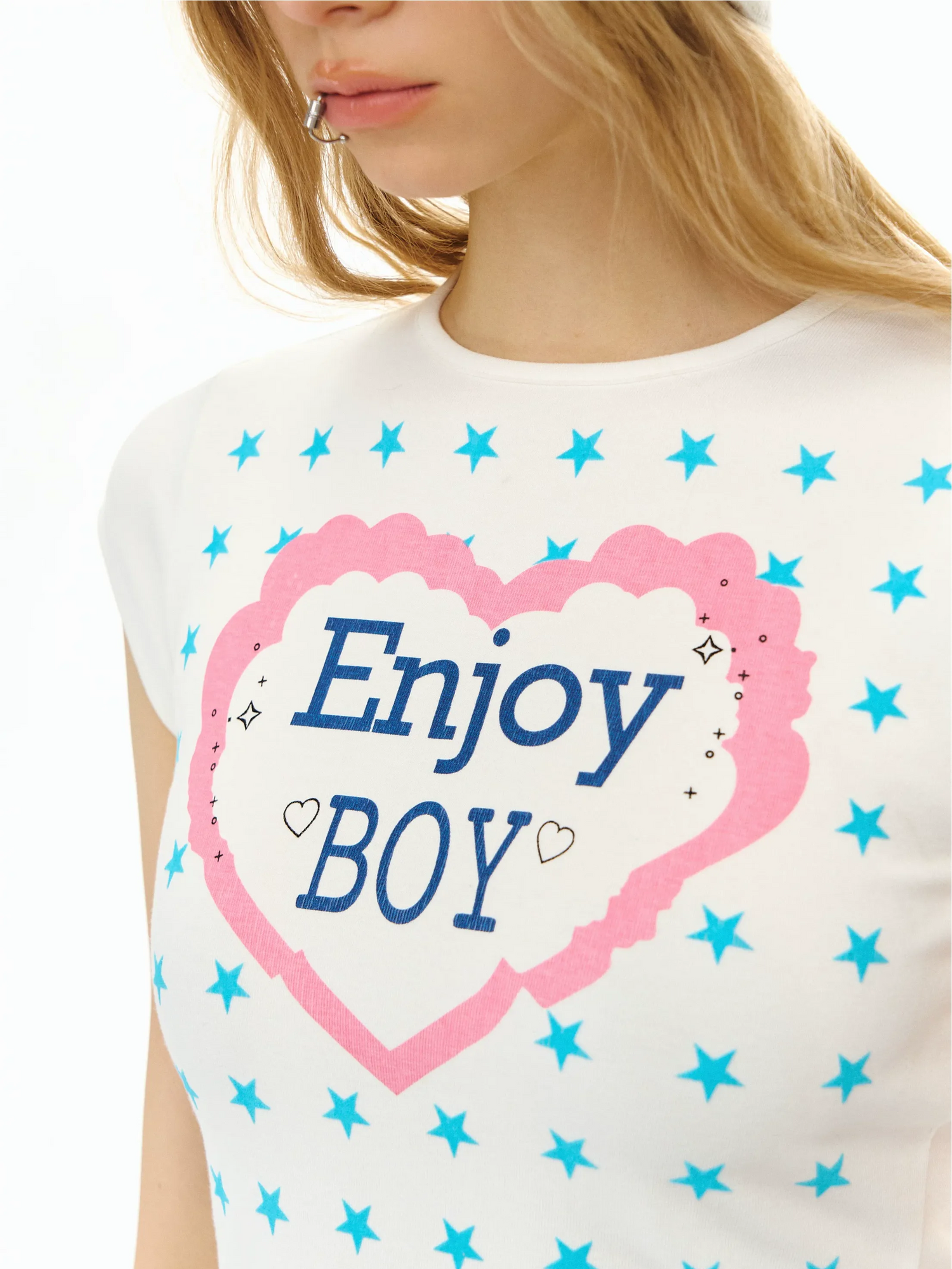 Star Print Regular Tee