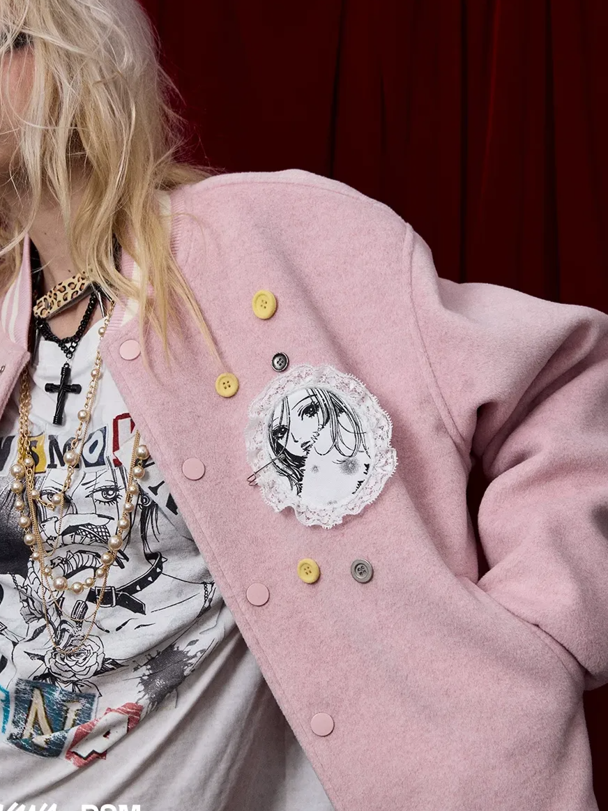 DSM X NANA Embroidered Bomber Jacket
