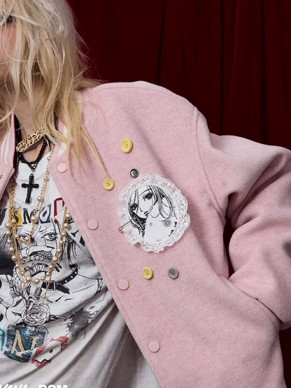 DSM X NANA Embroidered Bomber Jacket