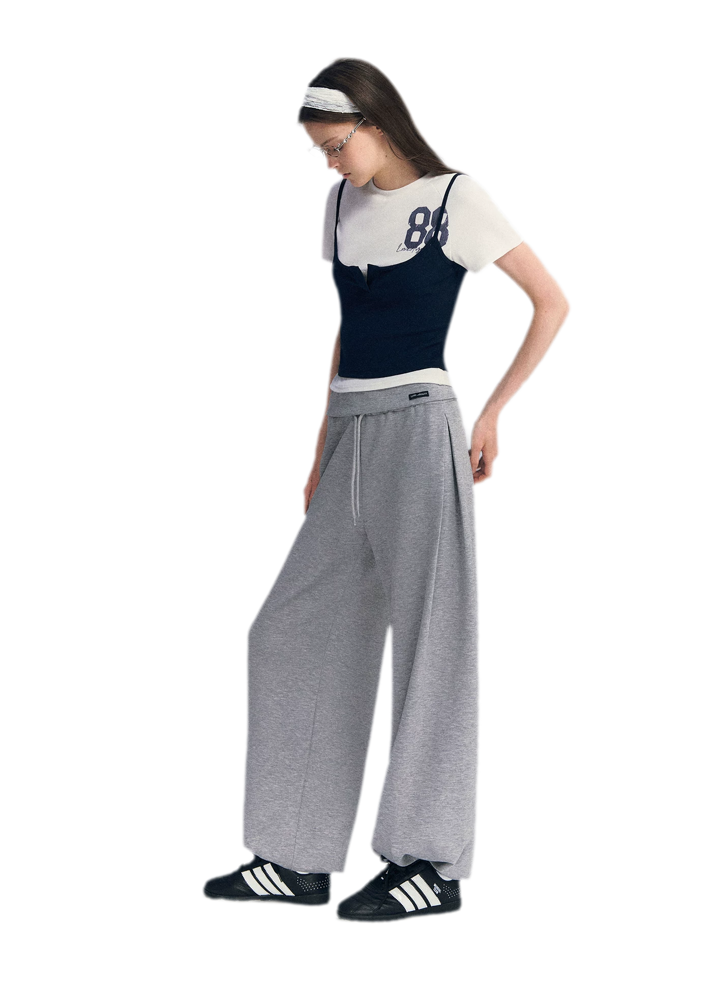 Modal Lantern Leg Pants