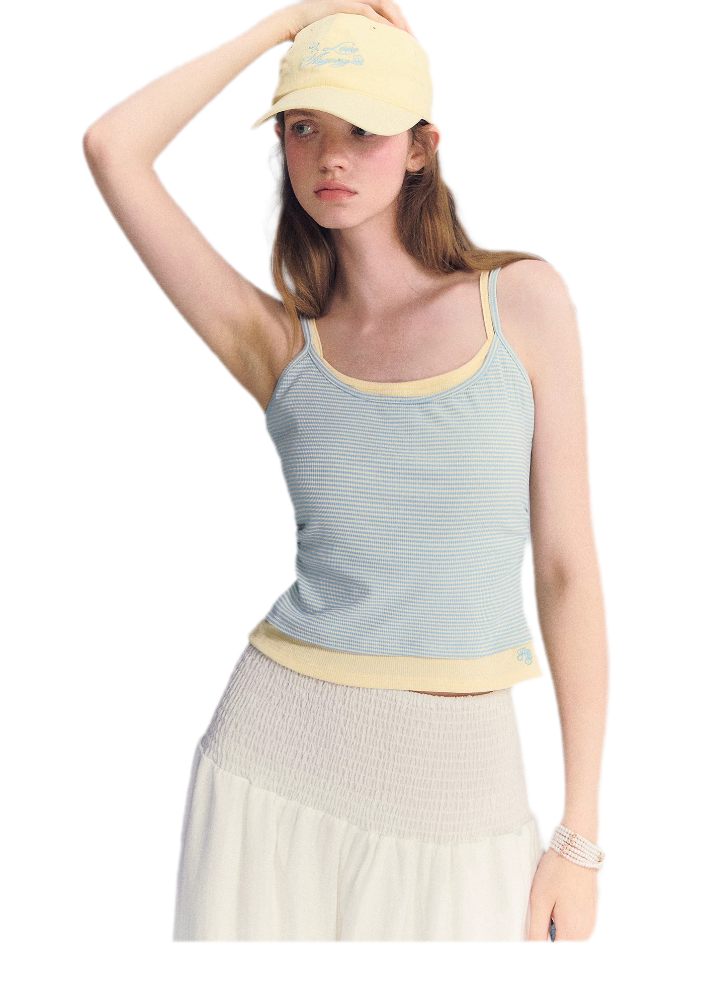 Stripe Knit Cami Set