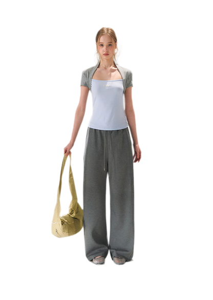Colorblock Faux Two-Piece Tee