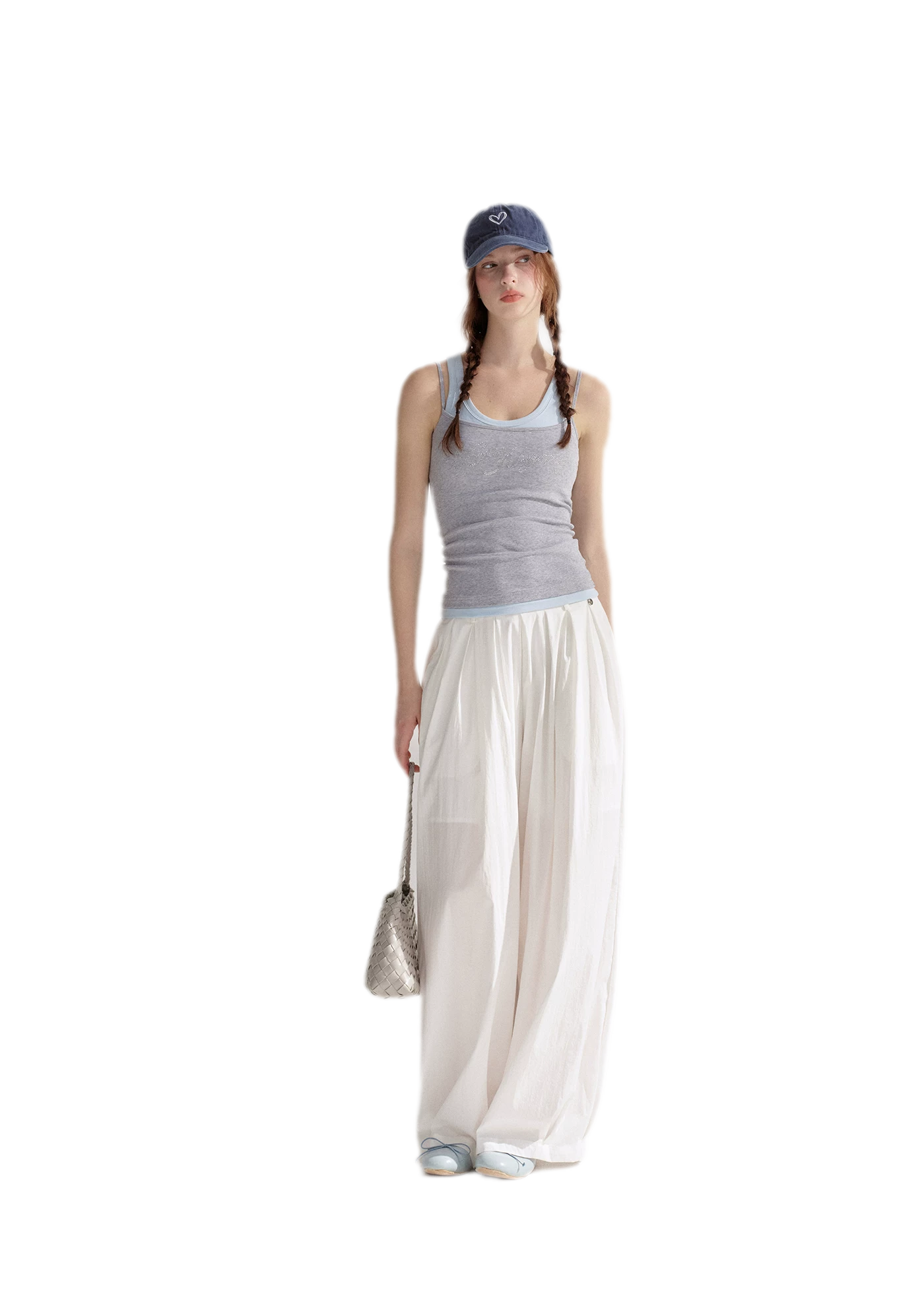 Pleated Balloon Relaxed Pants