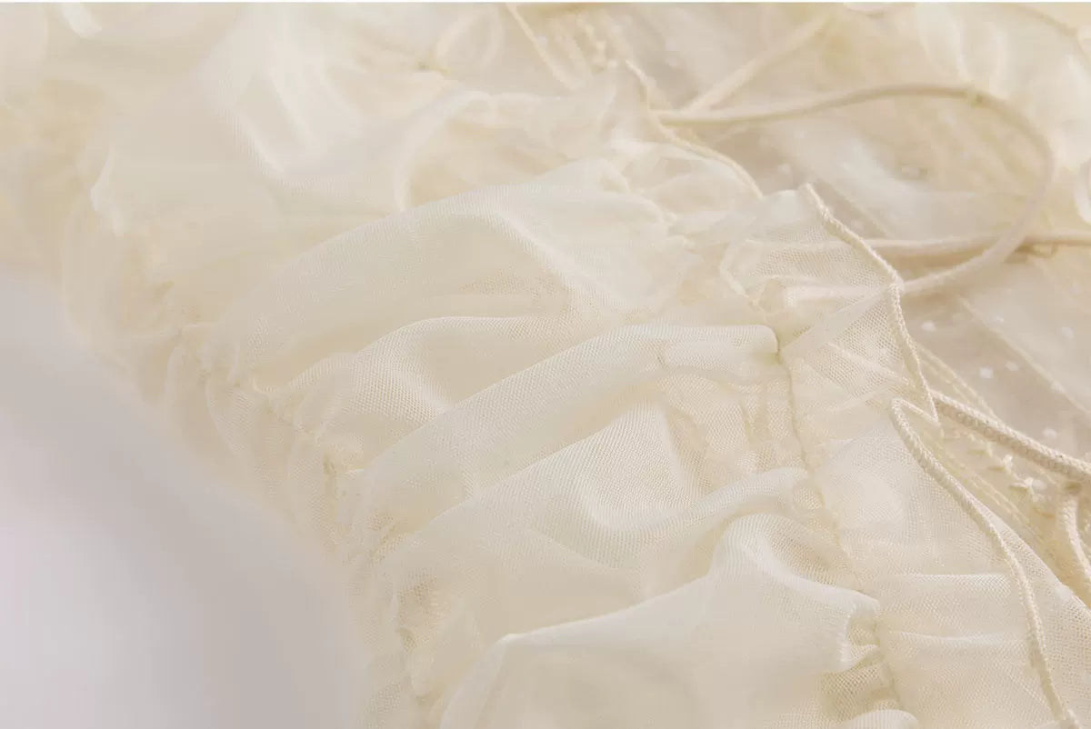 Romantic Archer Sheer Blouse