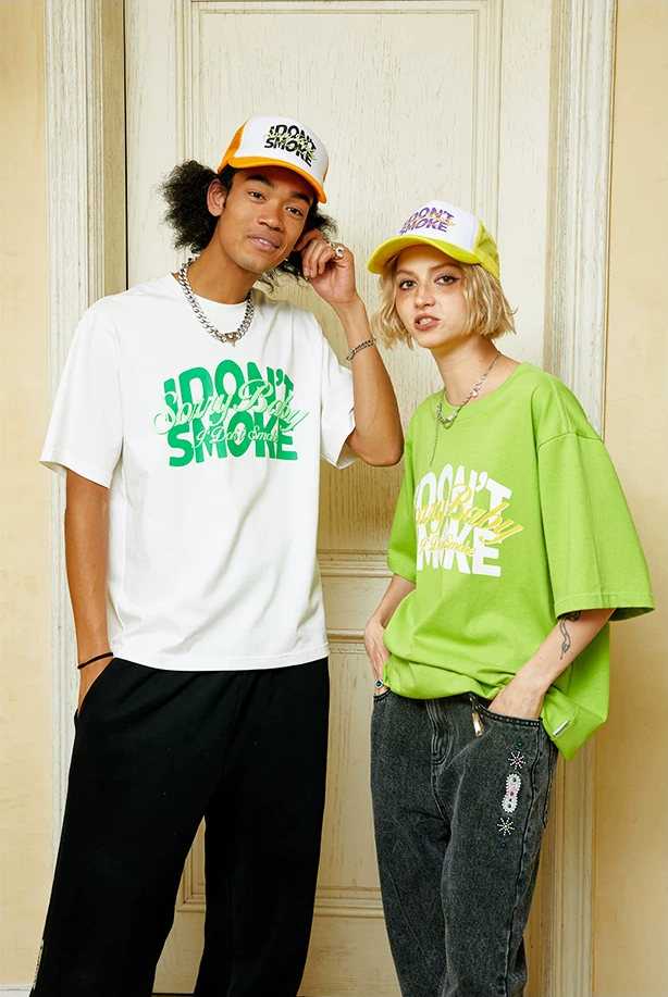 Street Style Logo Loose Fit T-Shirt