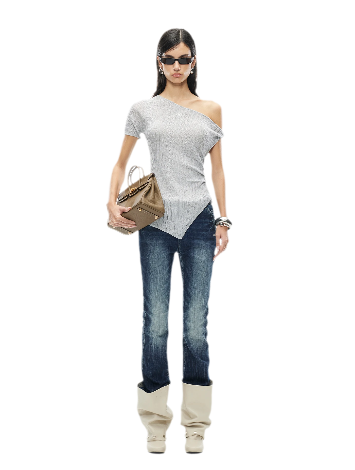 Venus Asymmetrical Knot Tee