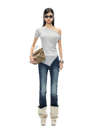 Venus Asymmetrical Knot Tee
