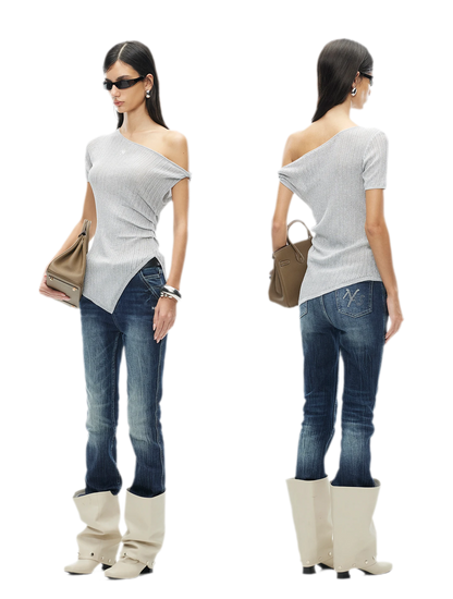 Venus Asymmetrical Knot Tee