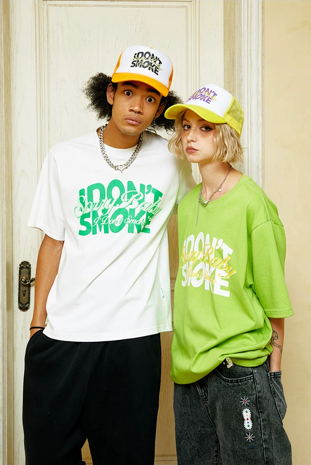 Street Style Logo Loose Fit T-Shirt