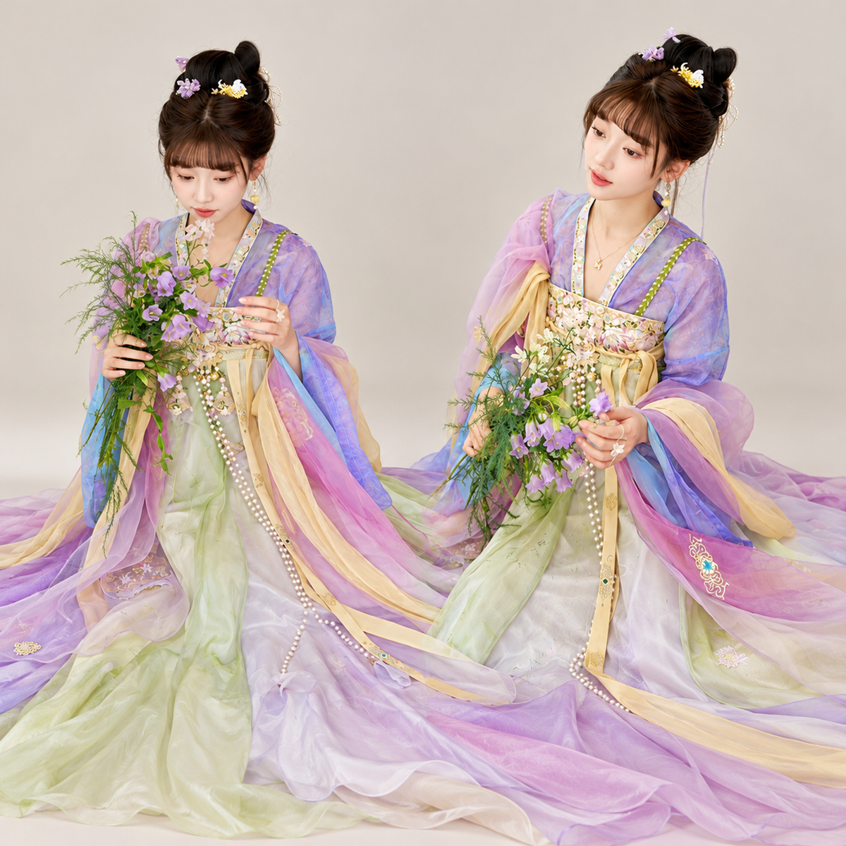 寻香三千-成都博物馆联名 Three Thousand Fragrances Tang-Style Chest-High