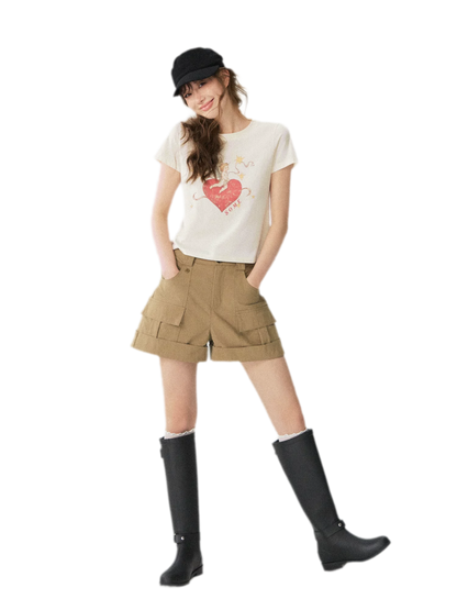 Cupid Heart Graphic Tee