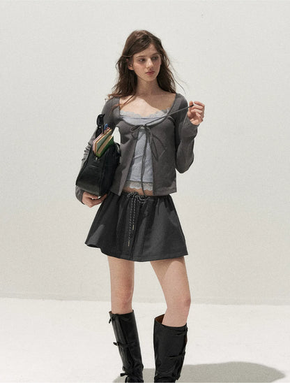 Lace Layered Long-Sleeve T-Shirt