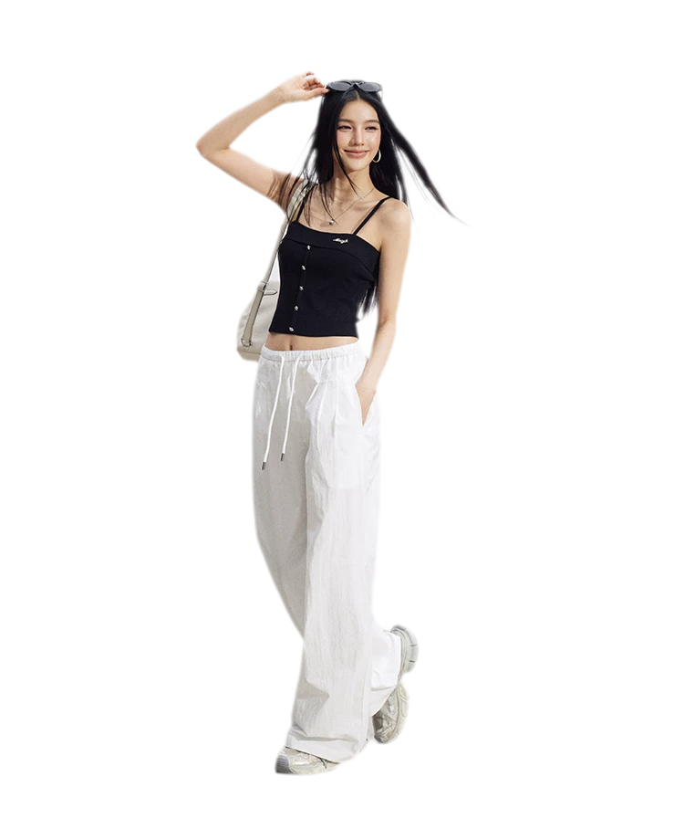Heart Wide-Leg Pants