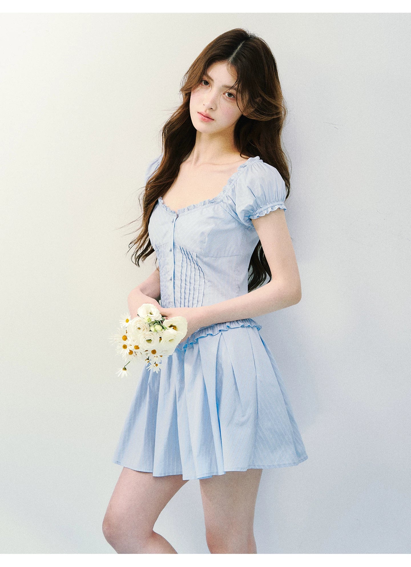 Sea Salt Afternoon Striped Tea Dress