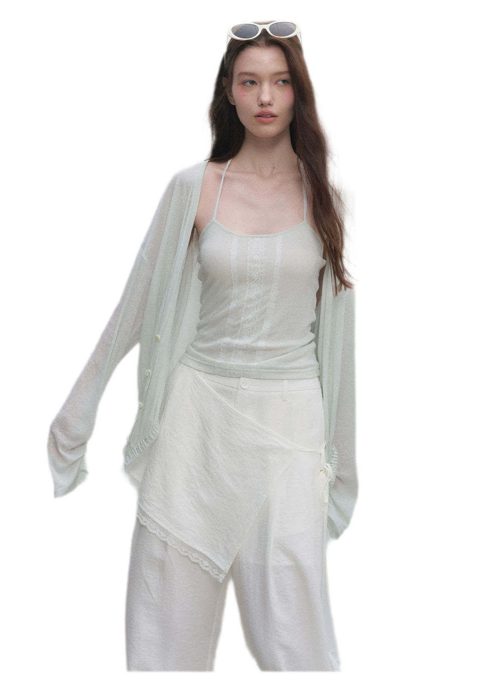 Lyocell Linen Lantern Sleeve Set