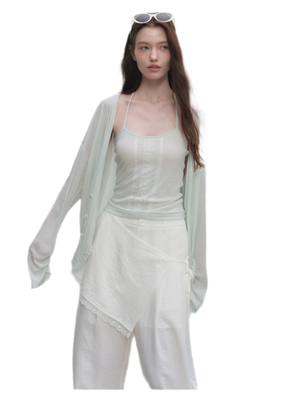 Lyocell Linen Lantern Sleeve Set
