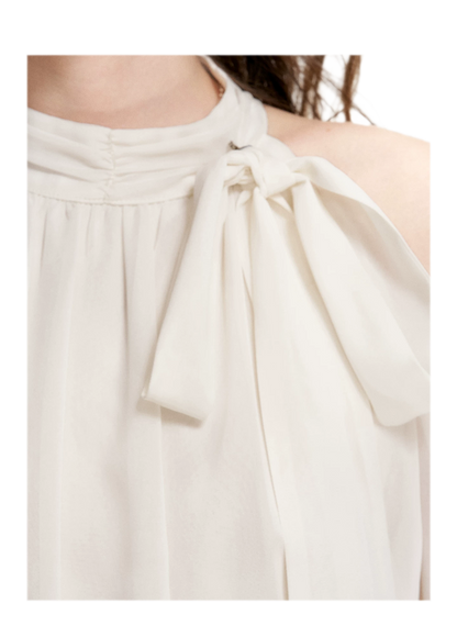 Satin Halter Dress