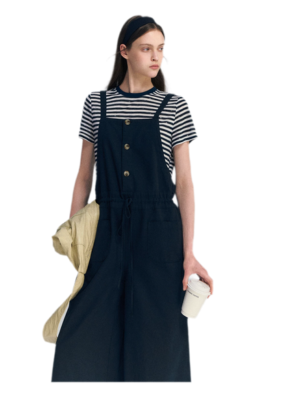 Drawstring Jumpsuit