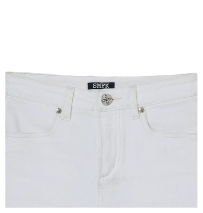 High Waist Denim Shorts