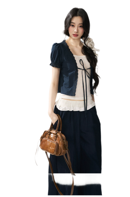 Floral Camisole Lace Cardigan