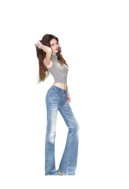 Sleeveless High Neck Tee