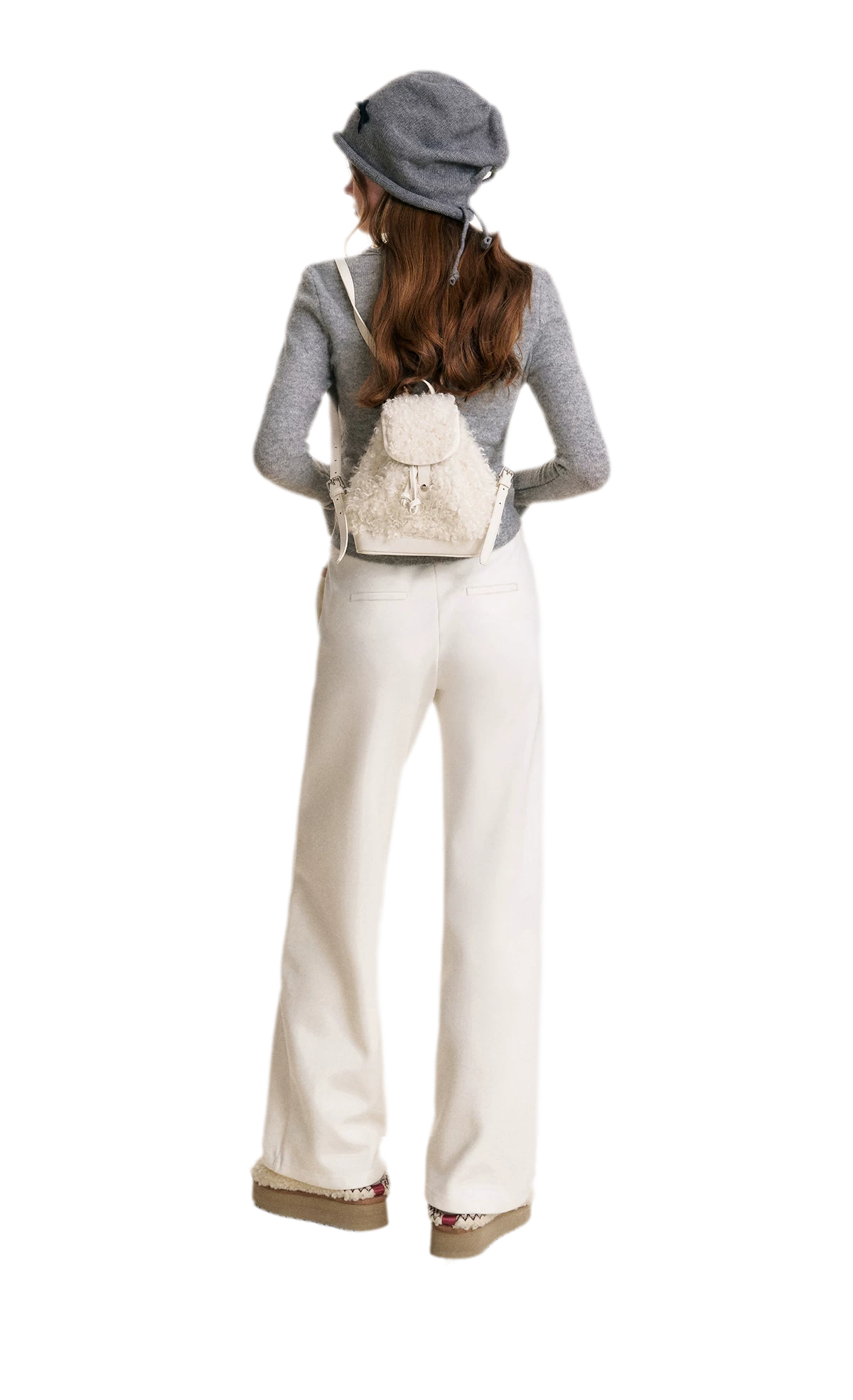 Drawstring High Waist Pants
