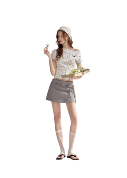 Vintage Bow Skort