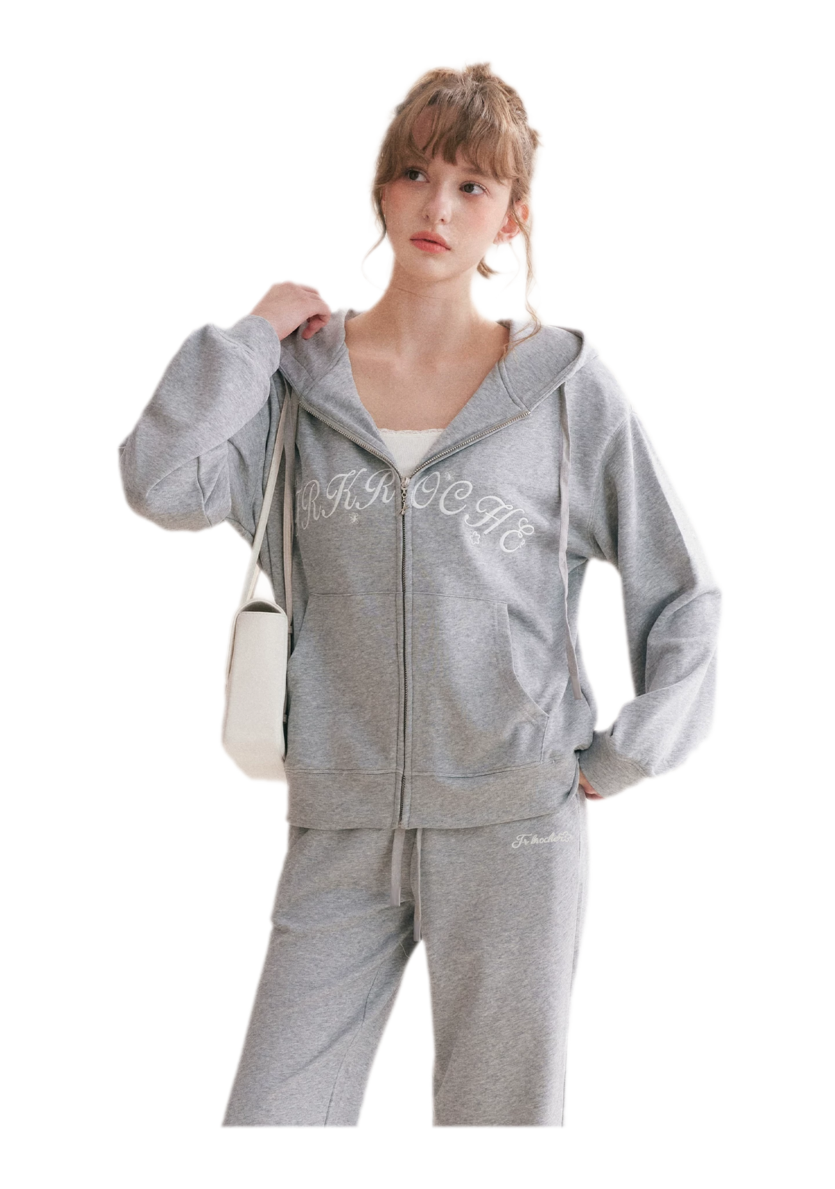 Cotton Hooded Tracksuit Set