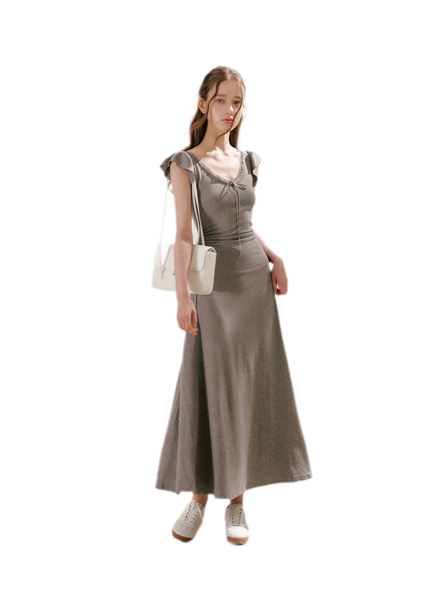 Ribbon A-Line Dress