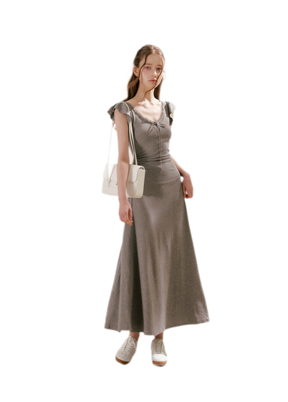 Ribbon A-Line Dress