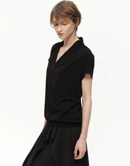 Lyocell V-Neck Tee