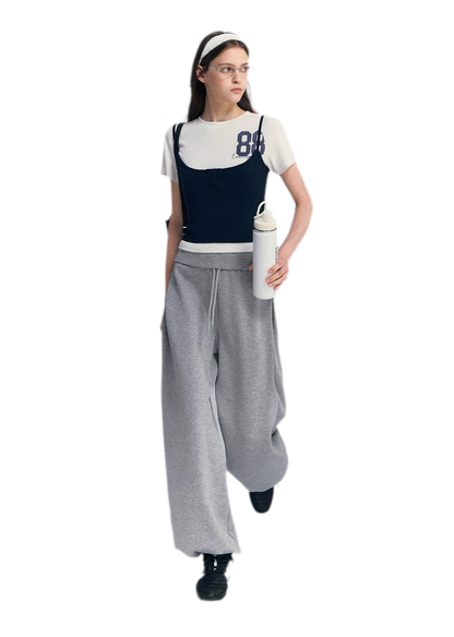 Modal Lantern Leg Pants