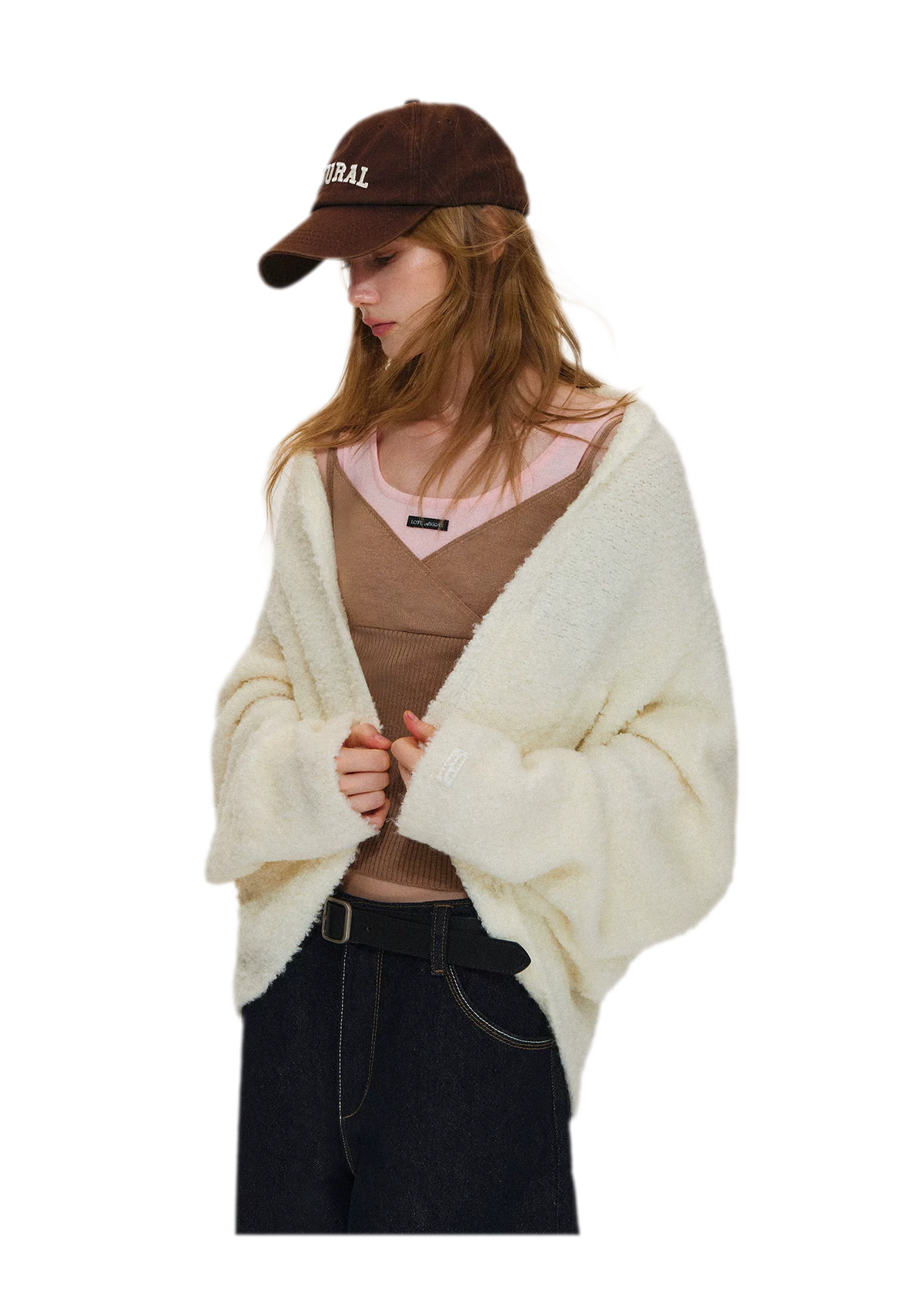 Loop Yarn Cocoon Cardigan