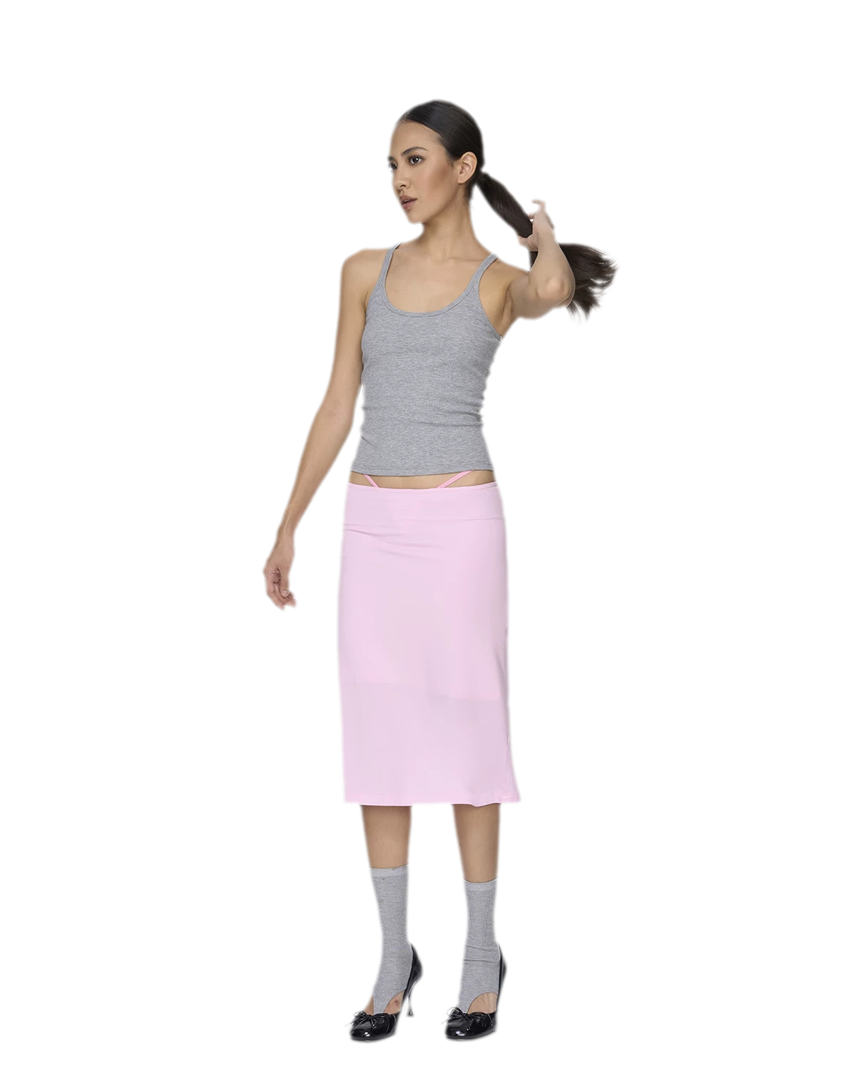 Fishtail Midi Skirt