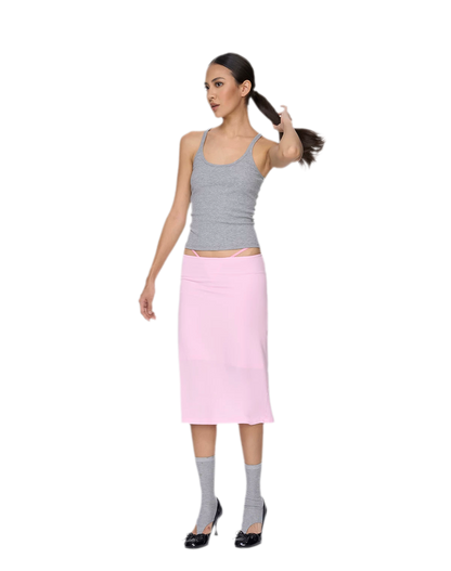 Fishtail Midi Skirt