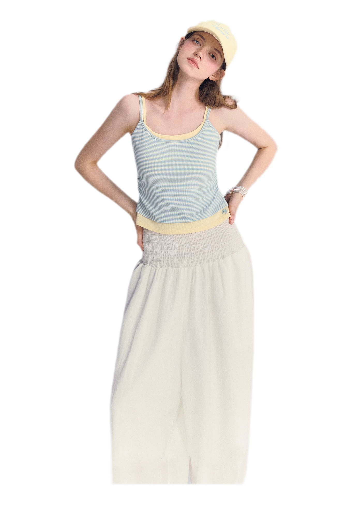 Stripe Knit Cami Set
