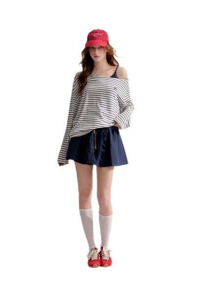 Lyocell Off Shoulder Top