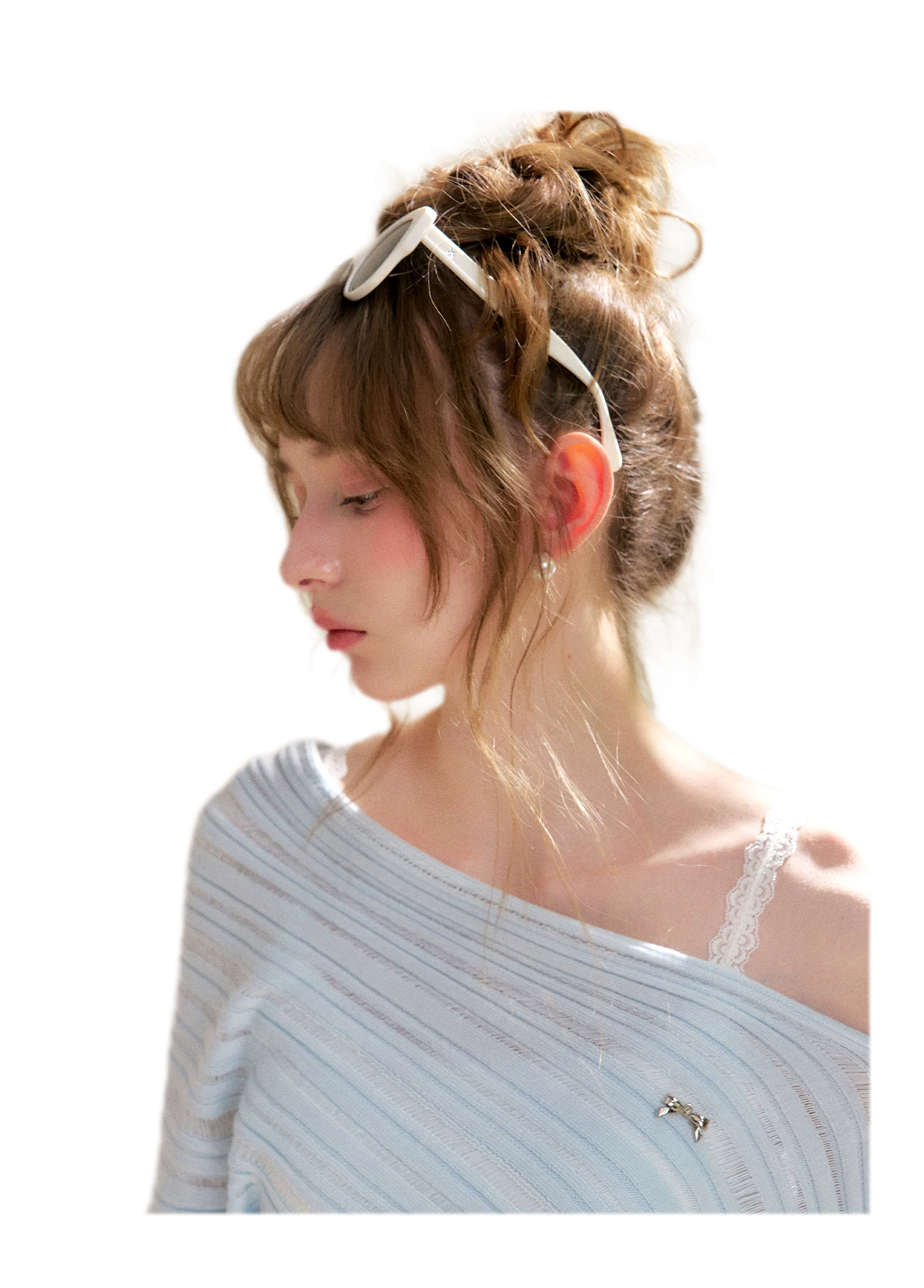 Wool Blend Asymmetric Knit