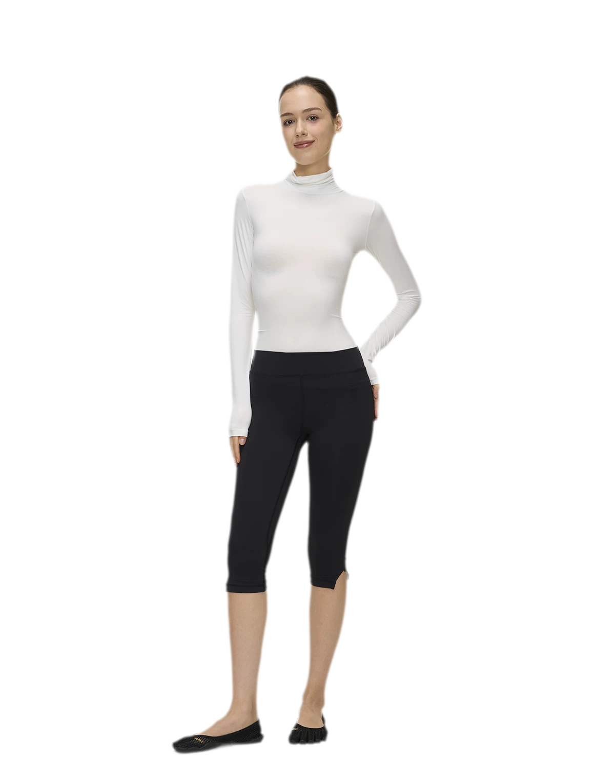 Brushed High-Neck Top