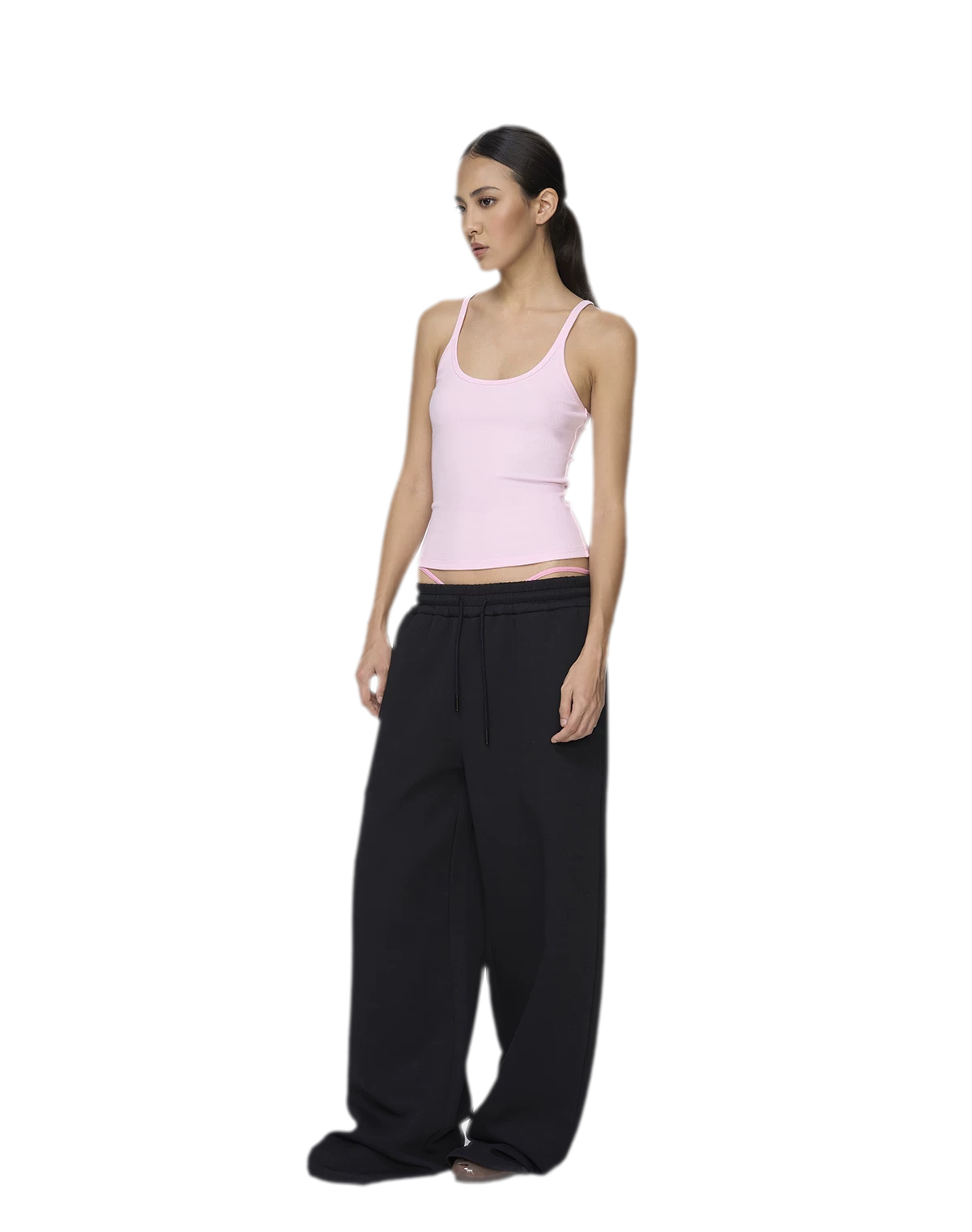 Ribbed Stretch Tank Top