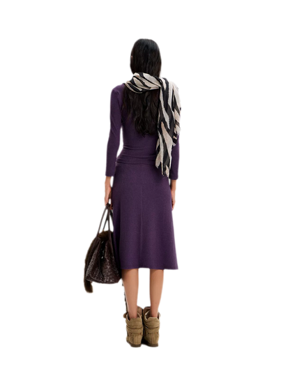 Ribbed Fitted Top Skirt Set