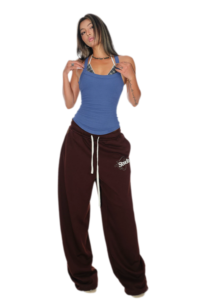 Cross-Back Ribbed Tank