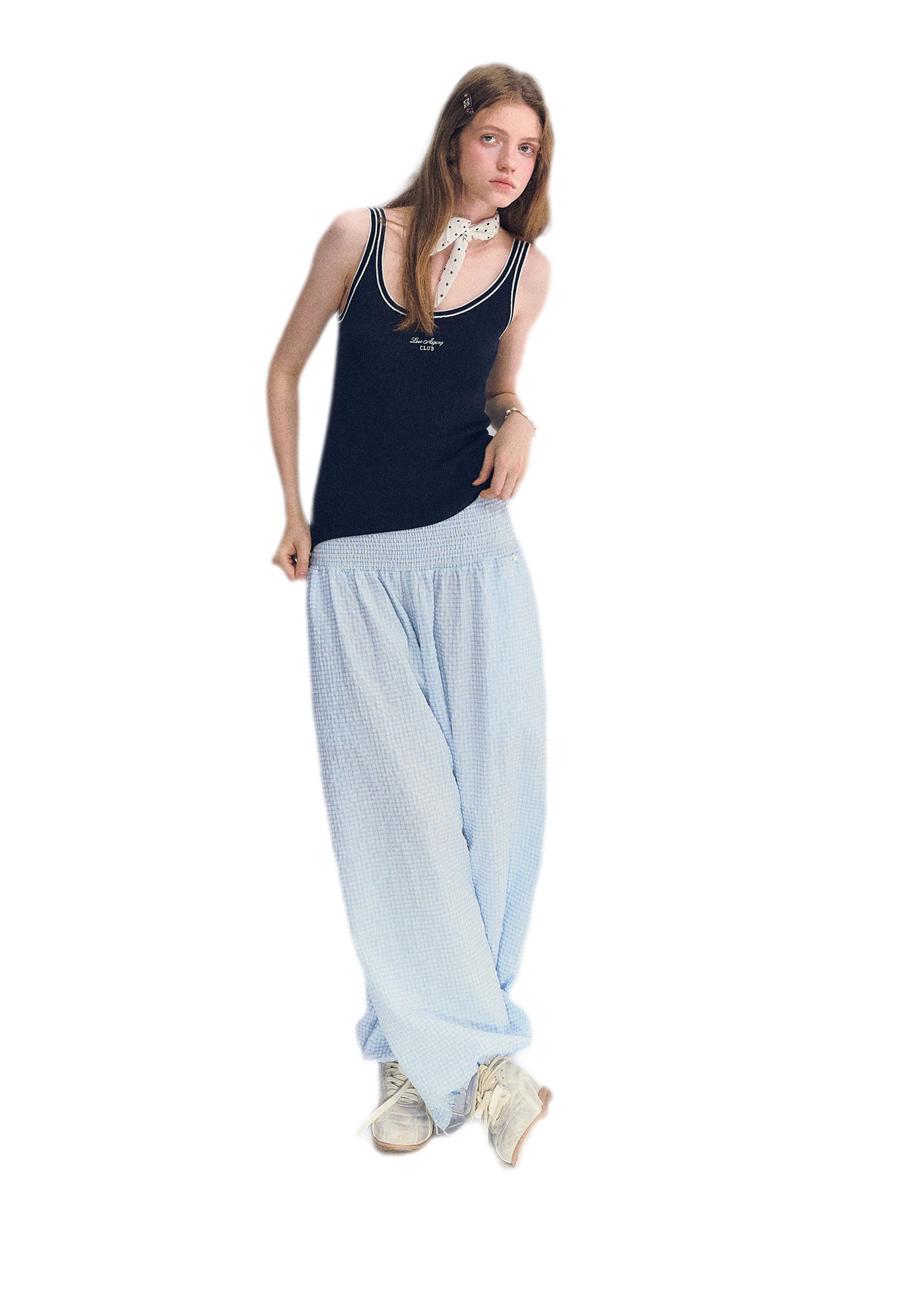 Lyocell Embroidered Tank