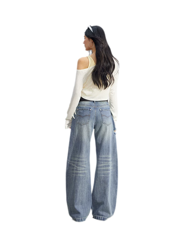 Layered One-Shoulder Top
