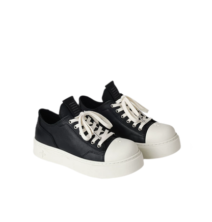 Classic Low-Top Leather Sneakers