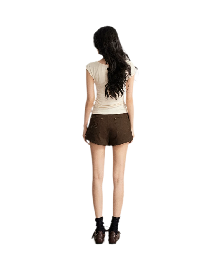Draped Asymmetric Tee